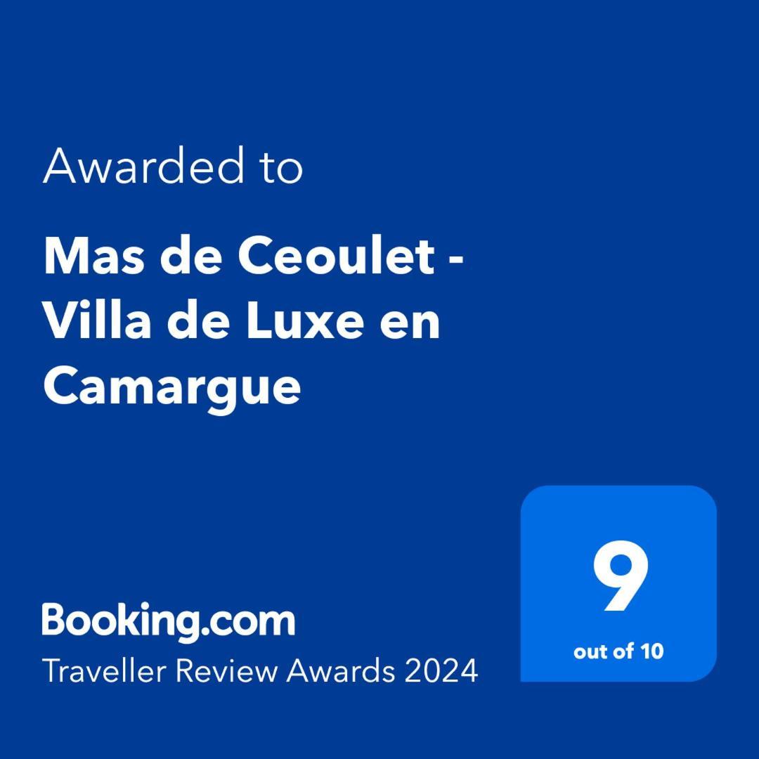 Mas De Ceoulet - Villa De Luxe En Camargue Арл Екстериор снимка